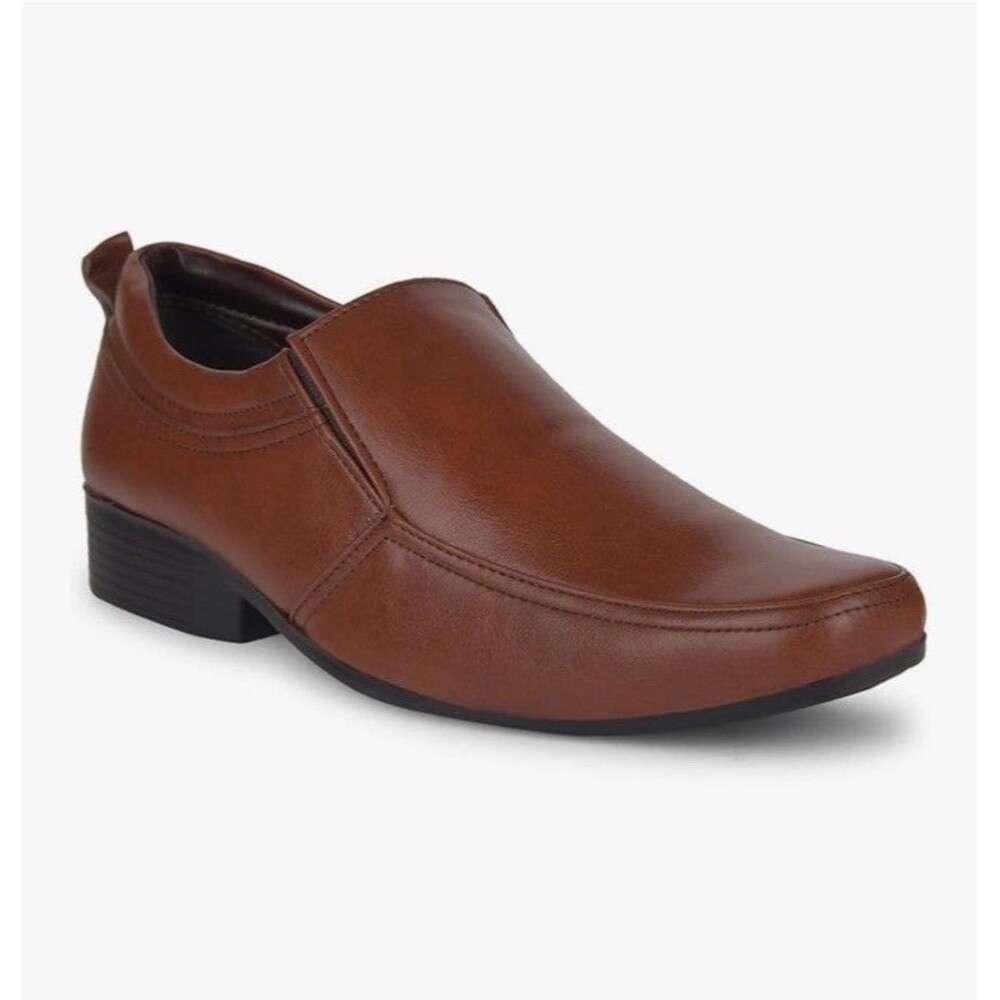 NWT BATA Men's Black Formal Slip-On Dress Shoes UK 9 US 9.5-10 Brown